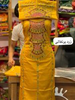 تصاویر کندوره کتان نخ با شلوار